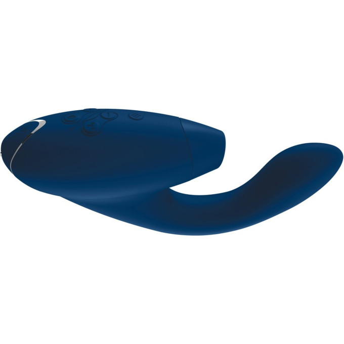 Бесконтактный клиторальный стимулятор WOMANIZER DUO синий WZ071SG5